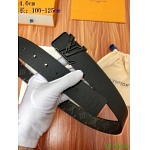 2020 Cheap Louis Vuitton 4.0 cm Width Belts # 217886, cheap LouisVuitton Belts