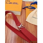 2020 Cheap Louis Vuitton 4.0 cm Width Belts # 217890, cheap LouisVuitton Belts
