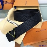2020 Cheap Louis Vuitton 4.0 cm Width Belts # 217896, cheap LouisVuitton Belts