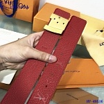 2020 Cheap Louis Vuitton 4.0 cm Width Belts # 217897, cheap LouisVuitton Belts