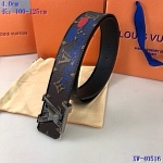 2020 Cheap Louis Vuitton 4.0 cm Width Belts # 217905, cheap LouisVuitton Belts