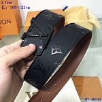 2020 Cheap Louis Vuitton 4.0 cm Width Belts # 217907, cheap LouisVuitton Belts