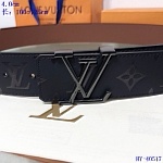 2020 Cheap Louis Vuitton 4.0 cm Width Belts # 217907, cheap LouisVuitton Belts