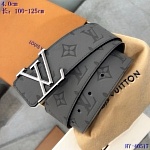 2020 Cheap Louis Vuitton 4.0 cm Width Belts # 217908, cheap LouisVuitton Belts