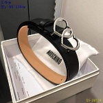 2020 Cheap Moschino 3.0 cm Width Belts # 217947