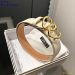 2020 Cheap Moschino 3.0 cm Width Belts # 217949