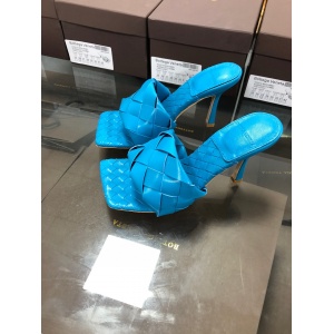 $75.00,2020 Cheap Bottega Veneta High Heel Mule Sandals For Women # 221357