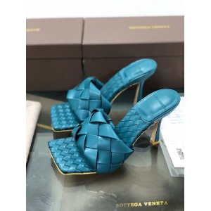 $75.00,2020 Cheap Bottega Veneta High Heel Mule Sandals For Women # 221358
