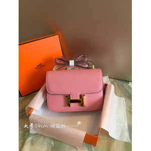 $99.00,2020 Cheap Hermes Constance Epsom Crossbody Bag For Women # 222241