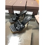 2020 Cheap Bottega Veneta High Heel Mule Sandals For Women # 221361, cheap Bottega Veneta