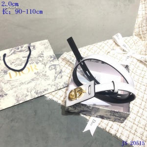 $52.00,2020 Cheap Dior 2.5 cm Width Belts For Women # 222978