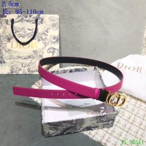$52.00,2020 Cheap Dior 2.5 cm Width Belts For Women # 222984