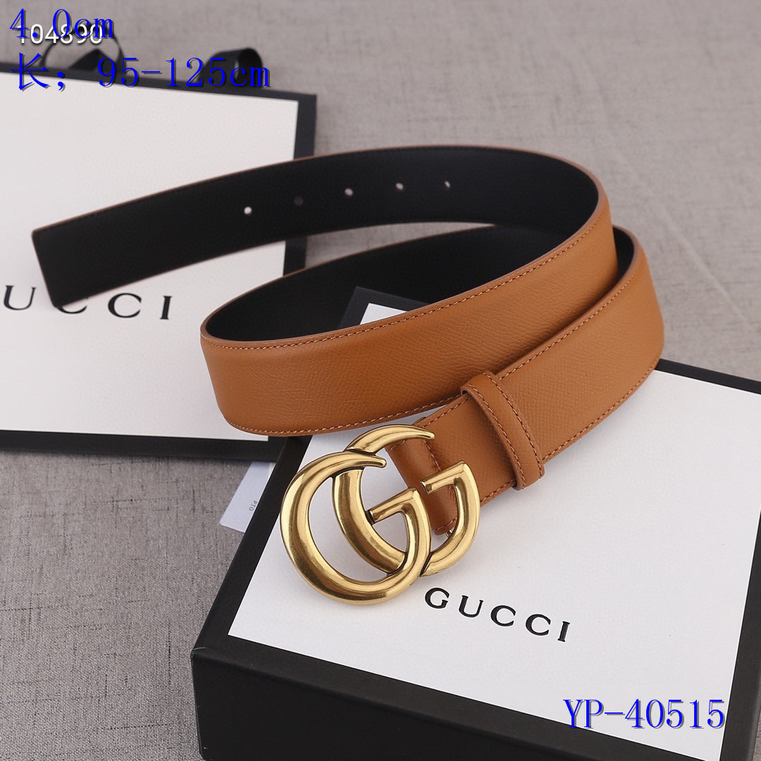 Cheap 2020 Cheap Gucci 4.0 cm Width Belts 223103,55 [FB223103