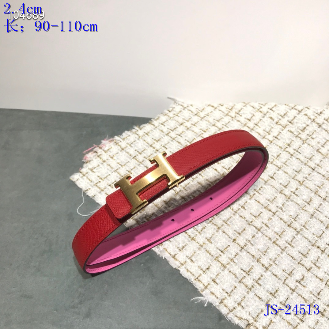 Cheap 2020 Cheap Hermes 2.4cm Width Belts 223267,55 [FB223267