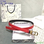 2020 Cheap Dior 2.5 cm Width Belts For Women # 222982