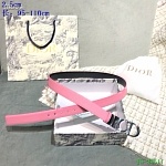 2020 Cheap Dior 2.5 cm Width Belts For Women # 222983