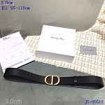 2020 Cheap Dior 3.0 cm Width Belts  # 222985, cheap Dior Belts