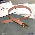 2020 Cheap Dior 3.0 cm Width Belts  # 222986, cheap Dior Belts