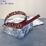 2020 Cheap Dior 3.0 cm Width Belts  # 222992