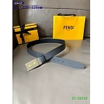 2020 Cheap Fendi 3.4cm Width Belts  # 223379