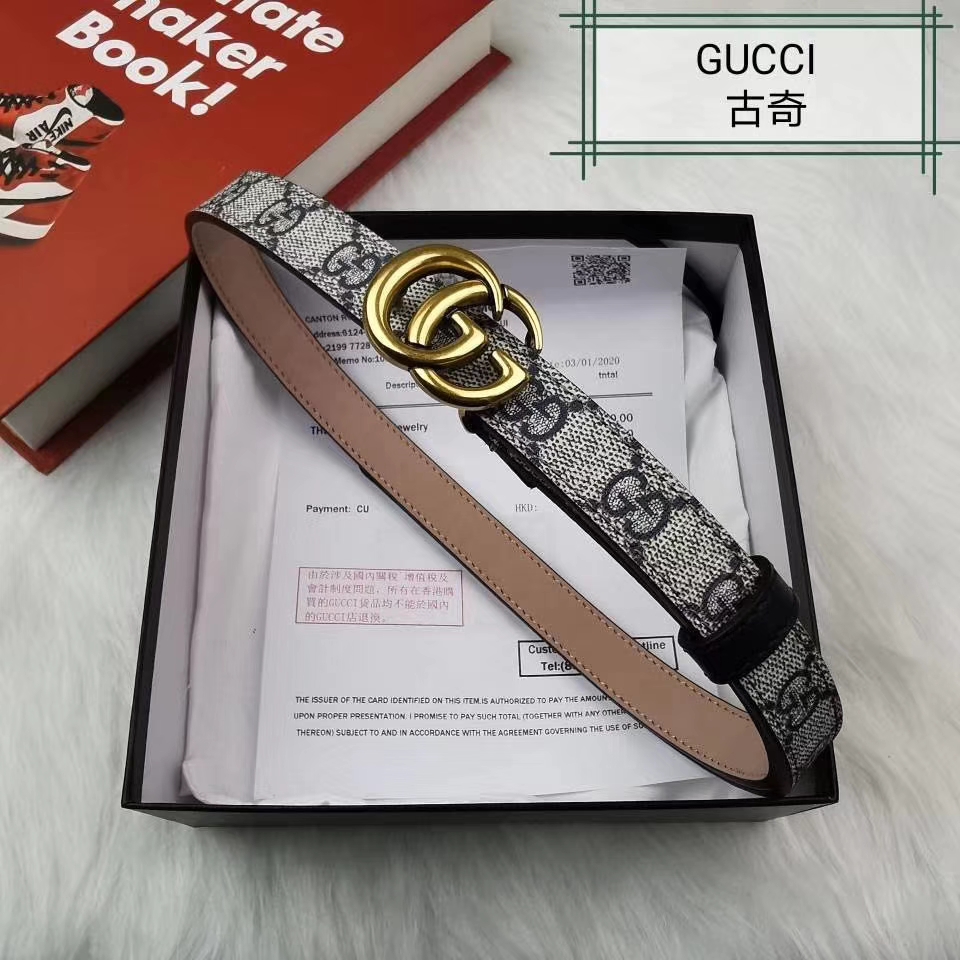Cheap 2020 Cheap Gucci 2.0cm Width Belts 226410,49 [FB226410