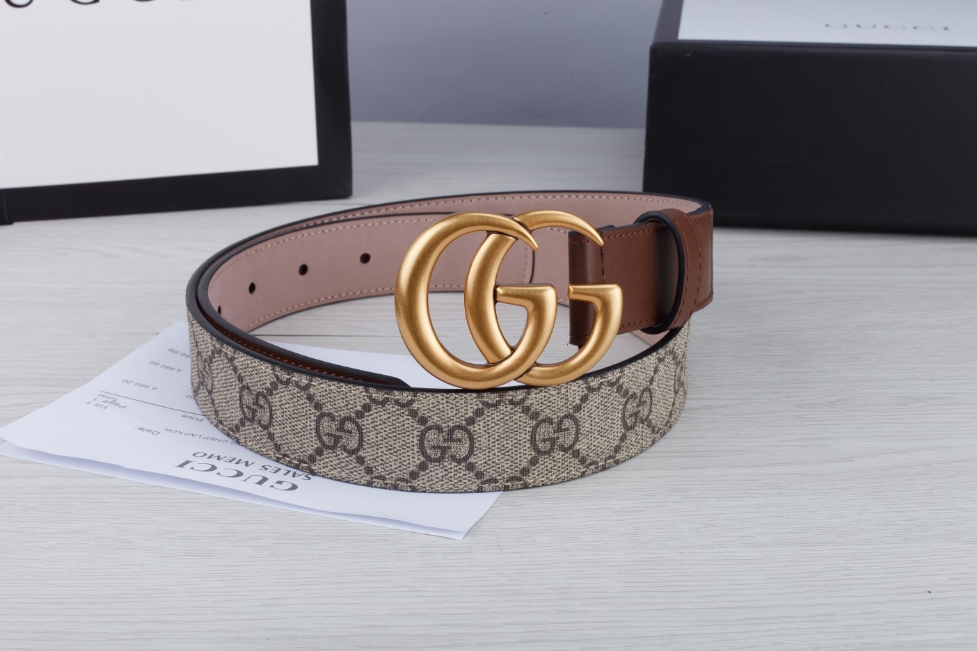 Cheap 2020 Cheap Gucci 3.0cm Width Belts 226441,52 [FB226441