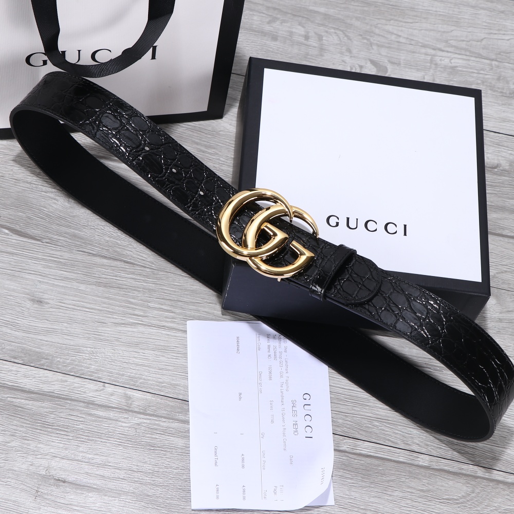 Cheap 2020 Cheap Gucci 3.8cm Width Belts # 226542,$55 [FB226542 ...