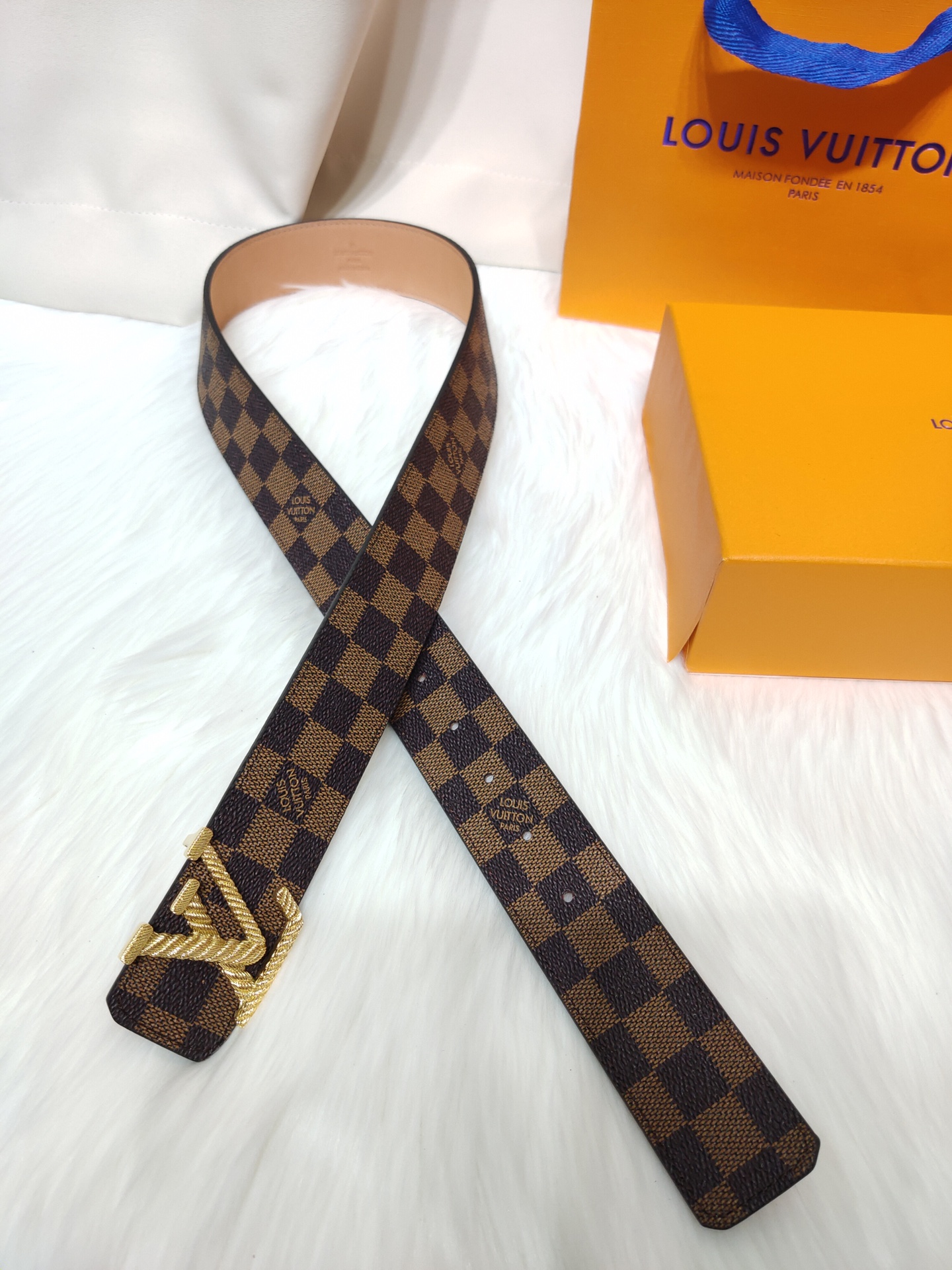 LV Aerogram 35mm Belt Other Leathers - Accessories