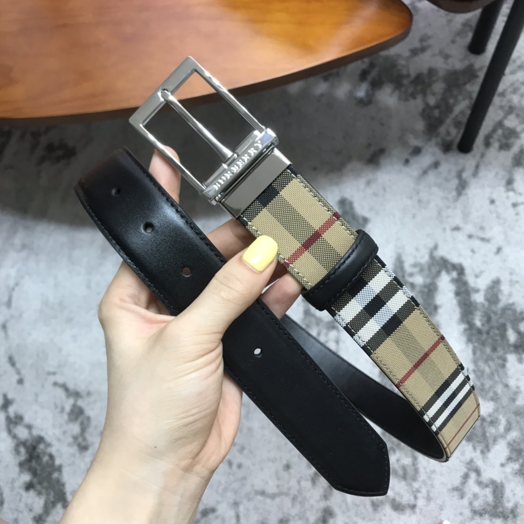 Cheap 2020 Cheap 3.4cm Width Burberry Belts 227153,54 [FB227153