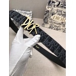 2020 Cheap Dior 3.4cm Width Belts # 226391