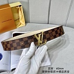 2020 Cheap Louis Vuitton 4.0cm Width Belts # 226823