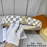 2020 Cheap Louis Vuitton 4.0cm Width Belts # 226825