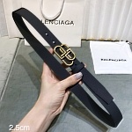 2020 Cheap 2.5cm Width Balenciaga Belts  # 227193, cheap Balenciaga Belts