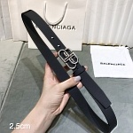 2020 Cheap 2.5cm Width Balenciaga Belts  # 227194