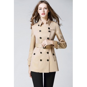$115.00,2020 Burberry Chelsea Vintage Cotton Gabardine Trench Coat For Women # 228705