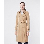 2020 Burberry Chelsea Long Cotton Gabardine Trench Coat For Women # 228703