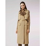2020 Burberry Sleeveless Monogram-lined Cotton Trench Coat For Women # 228713, cheap Burberry Coats