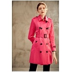 2020 2020 Burberry Rosy Red Classic Double Breasted Coat For Women # 228714