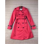 2020 2020 Burberry Red Classic Double Breasted Coat For Women # 228716