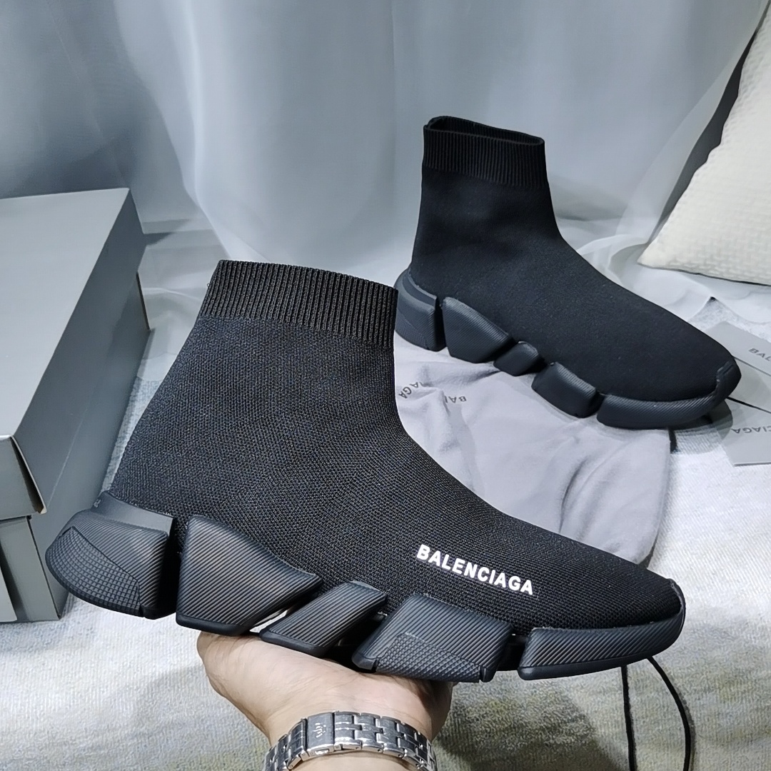 Cheap 2020 Balenciaga Speed Sock Stretch Knit Sneakers Unisex # 231908 ...
