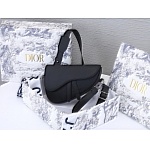 Dior Saddle Bag Black Grained Calfskin  # 232749