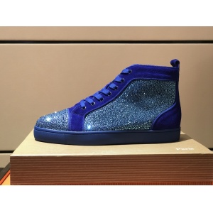 $129.00,Christian Louboutin High Top Sneakers # 233094
