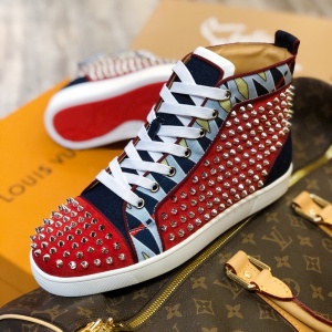 Cheap Christian Louboutin High Top Sneakers For Men # 233122,$129 ...