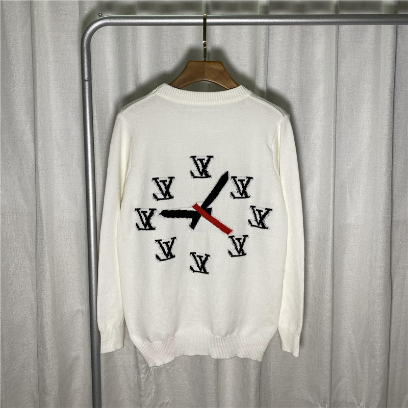 Louis Vuitton Sweater Black And White | semashow.com