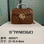 Gucci GG Marmont Mini Matelassé Top Handle Bag For Women # 232799