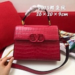 Valentino Croc Embossed Leather Handbags For Women # 232809