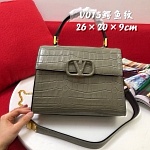 Valentino Croc Embossed Leather Handbags For Women # 232810