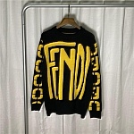 Fendi Logo Graphic Design Knit Sweater For Men # 233326