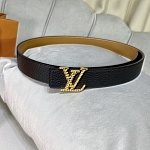 2021 3.0 cm Width Louis Vuitton Belts  # 234830