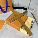2021 3.0 cm Width Louis Vuitton Belts  # 234832